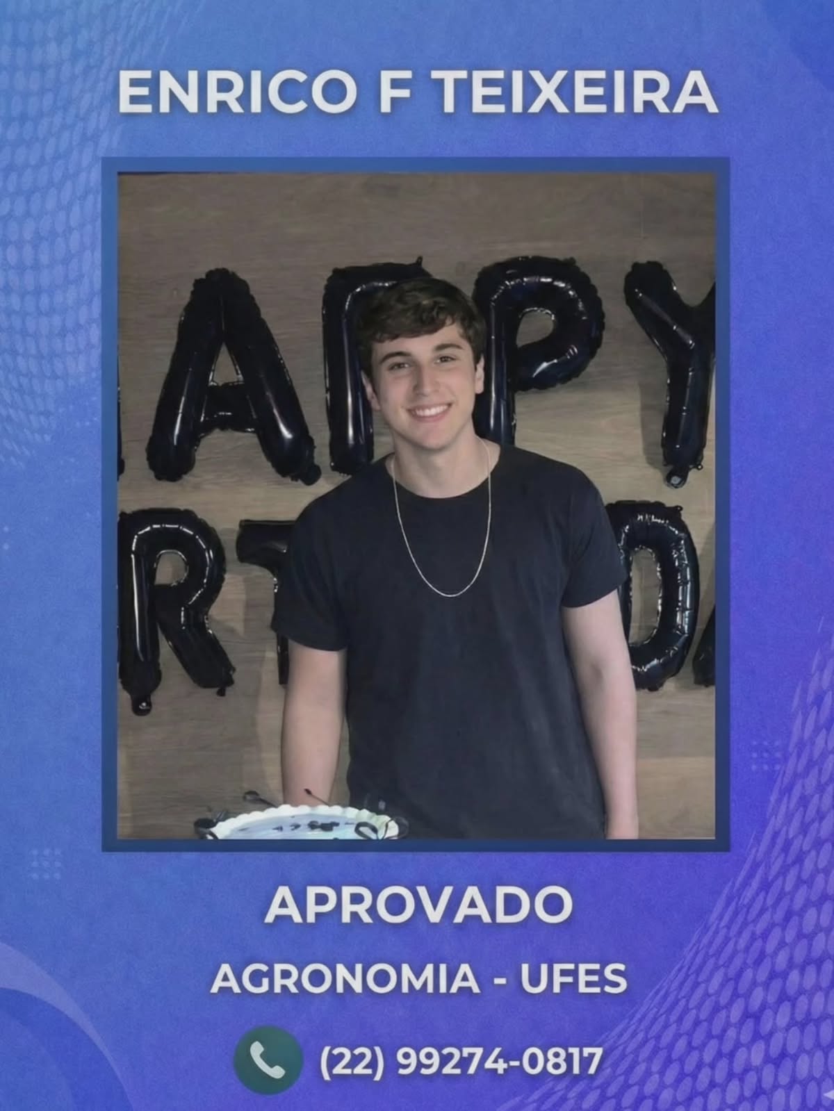 Aluno aprovado